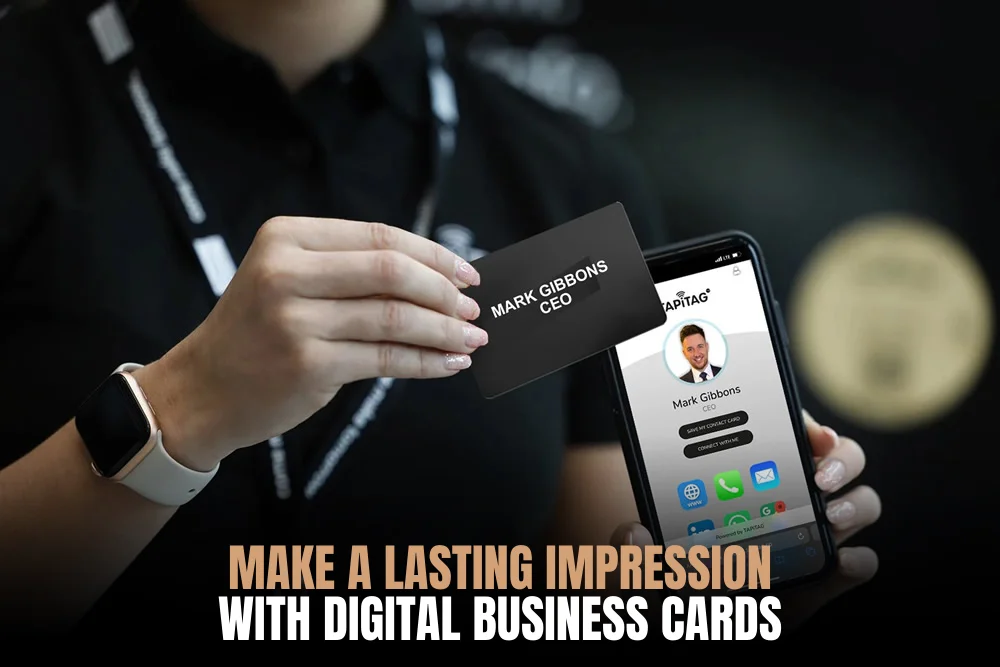 Digital business cards for personal trainers